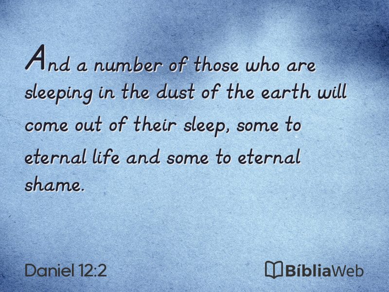 Daniel 12:2 em imagem para compartilhar