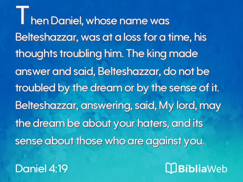 Daniel 4:19 em imagem para compartilhar
