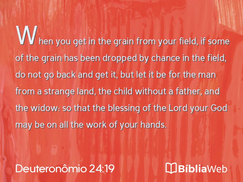 Deuteronômio 24:19 em imagem para compartilhar