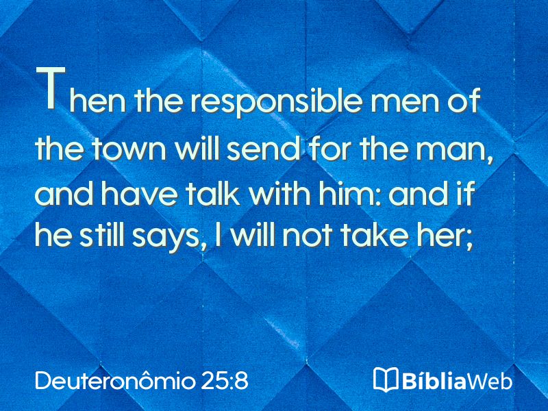 Deuteronômio 25:8 em imagem para compartilhar