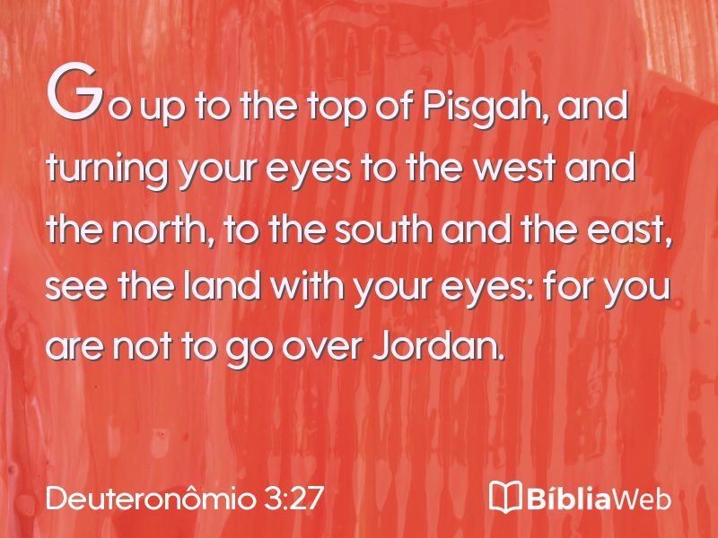 Deuteronômio 3:27 em imagem para compartilhar