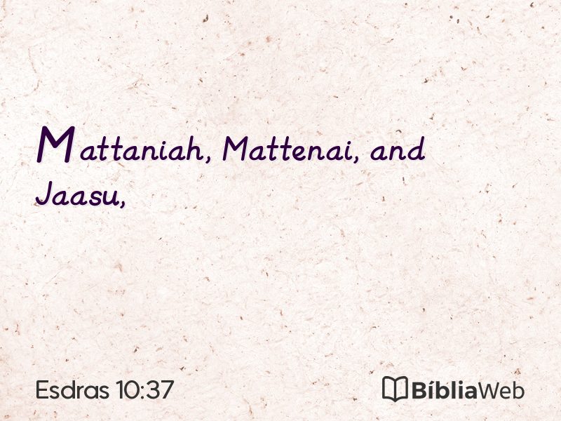 Esdras 10:37 em imagem para compartilhar