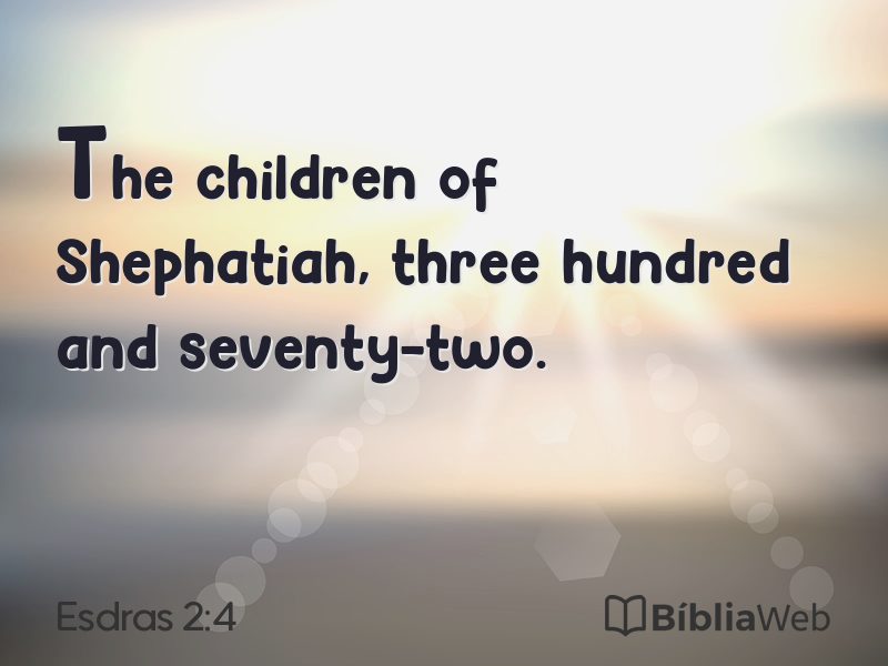 Esdras 2:4 em imagem para compartilhar