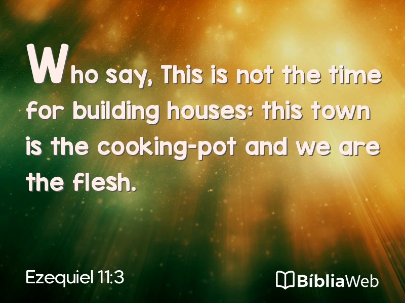 Ezequiel 11:3 em imagem para compartilhar