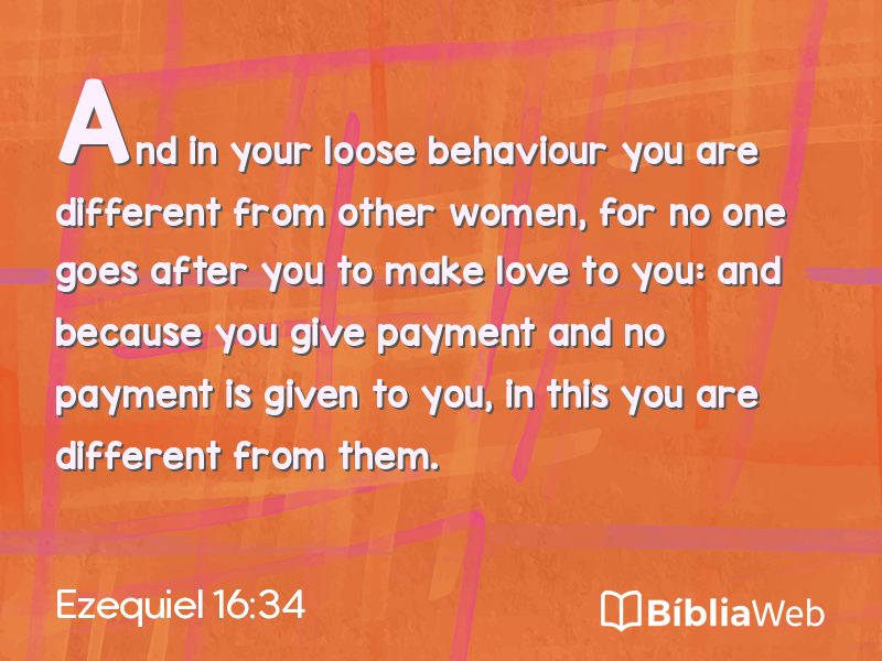 Ezequiel 16:34 em imagem para compartilhar