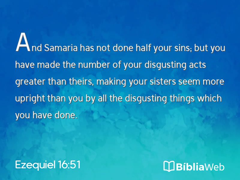 Ezequiel 16:51 em imagem para compartilhar
