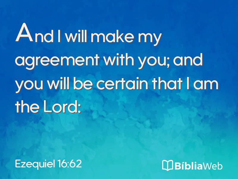 Ezequiel 16:62 em imagem para compartilhar