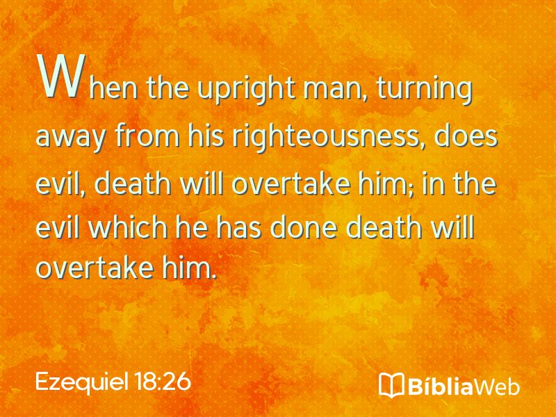 Ezequiel 18:26 em imagem para compartilhar