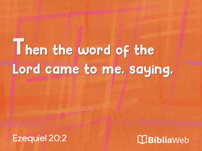 Ezequiel 20:2 em imagem para compartilhar