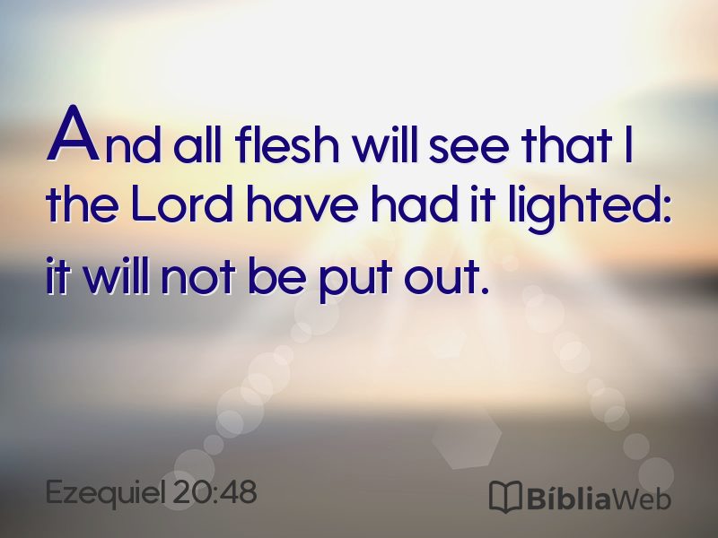 Ezequiel 20:48 em imagem para compartilhar