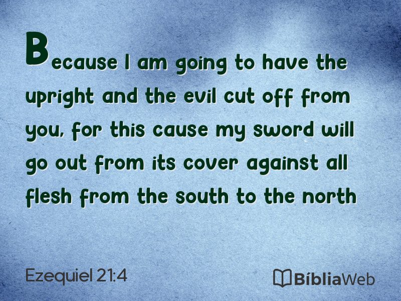 Ezequiel 21:4 em imagem para compartilhar