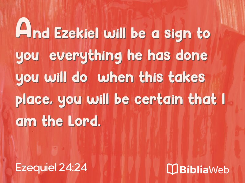 Ezequiel 24:24 em imagem para compartilhar