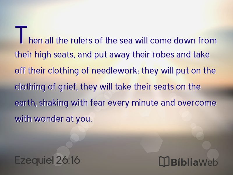 Ezequiel 26:16 em imagem para compartilhar
