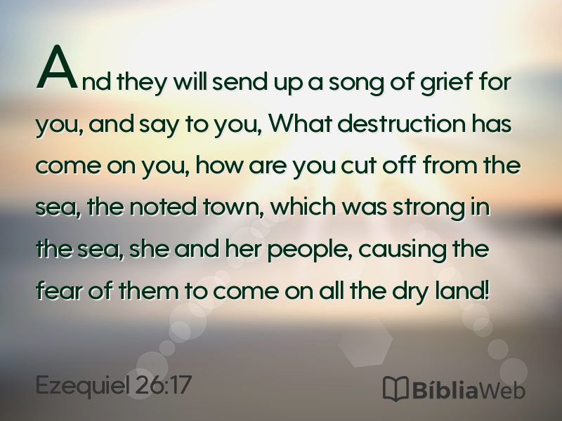 Ezequiel 26:17 em imagem para compartilhar