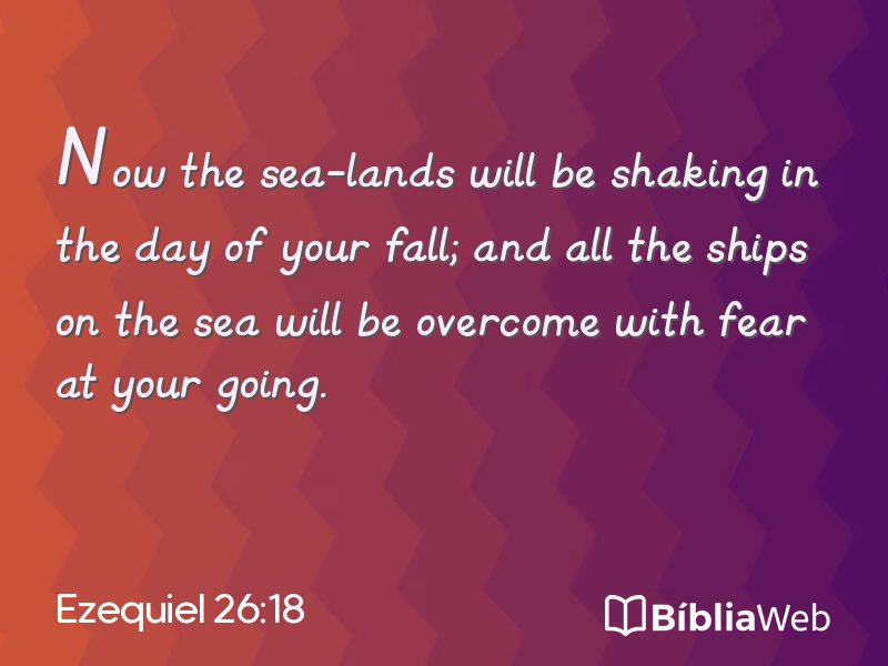 Ezequiel 26:18 em imagem para compartilhar