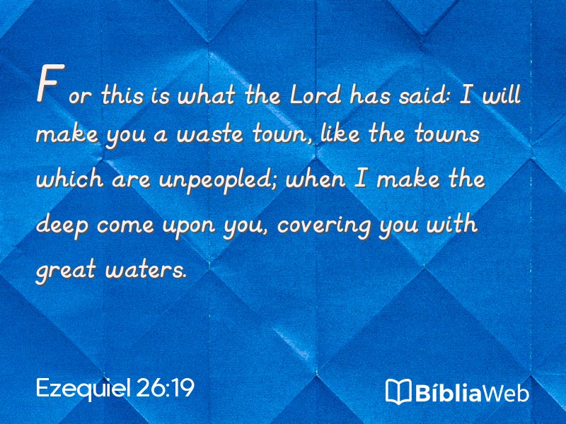 Ezequiel 26:19 em imagem para compartilhar