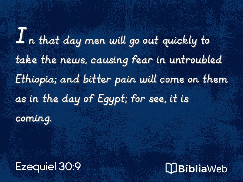 Ezequiel 30:9 em imagem para compartilhar