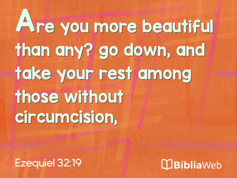 Ezequiel 32:19 em imagem para compartilhar
