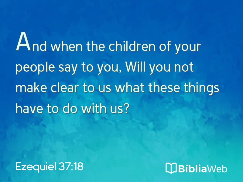 Ezequiel 37:18 em imagem para compartilhar