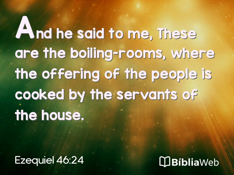 Ezequiel 46:24 em imagem para compartilhar