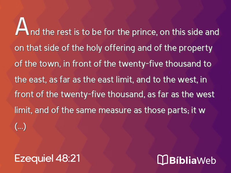 Ezequiel 48:21 em imagem para compartilhar