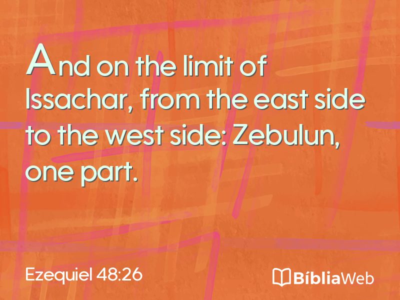 Ezequiel 48:26 em imagem para compartilhar