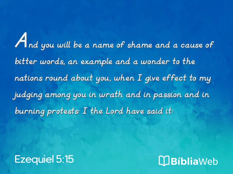 Ezequiel 5:15 em imagem para compartilhar