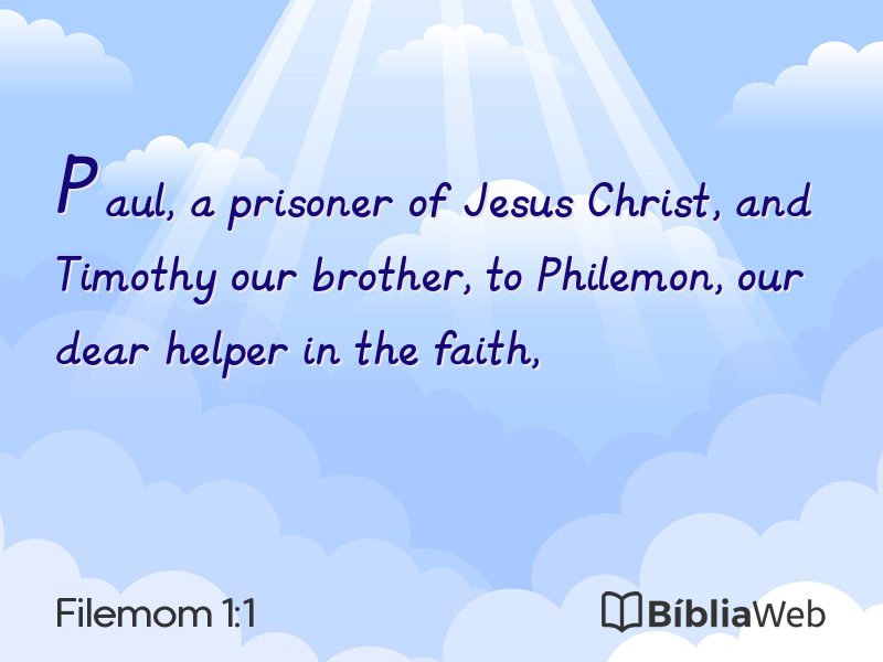 Filemom 1:1 em imagem para compartilhar