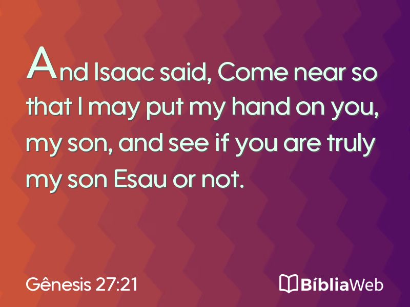 Gênesis 27:21 em imagem para compartilhar