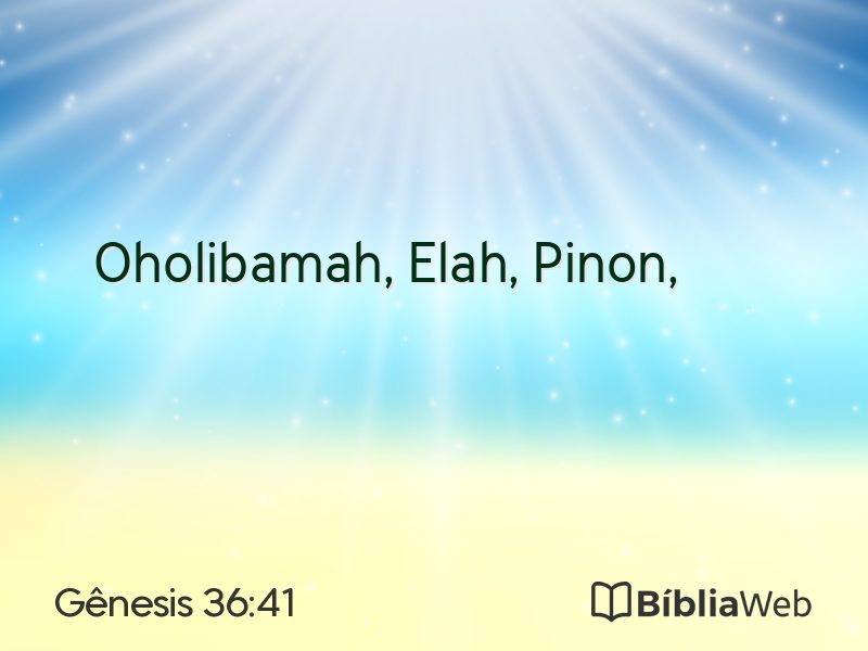 Gênesis 36:41 em imagem para compartilhar