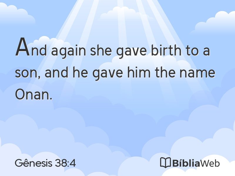 Gênesis 38:4 em imagem para compartilhar