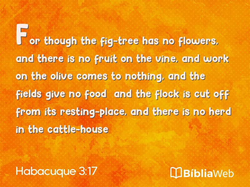 Habacuque 3:17 em imagem para compartilhar