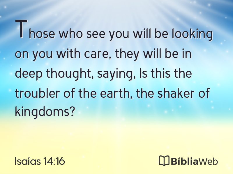 Isaías 14:16 em imagem para compartilhar