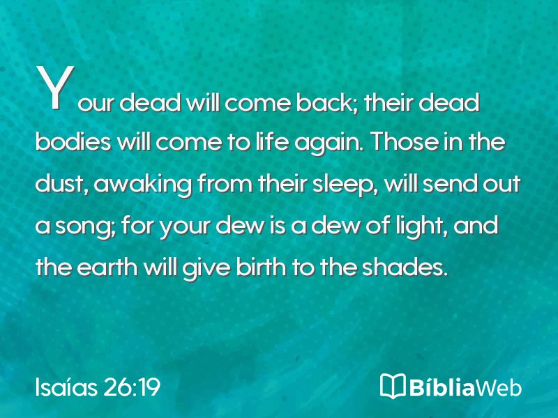 Isaías 26:19 em imagem para compartilhar