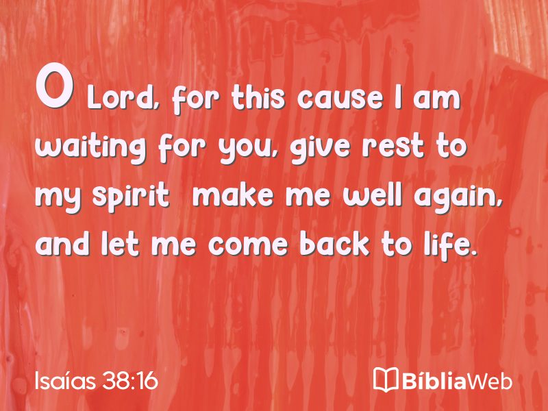 Isaías 38:16 em imagem para compartilhar