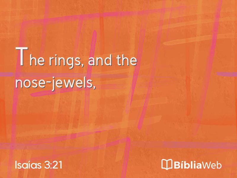 Isaías 3:21 em imagem para compartilhar