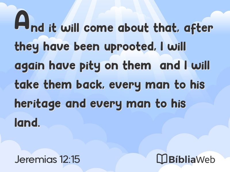 Jeremias 12:15 em imagem para compartilhar