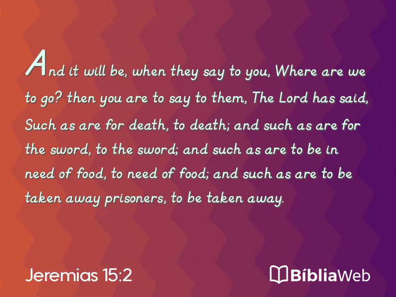Jeremias 15:2 em imagem para compartilhar
