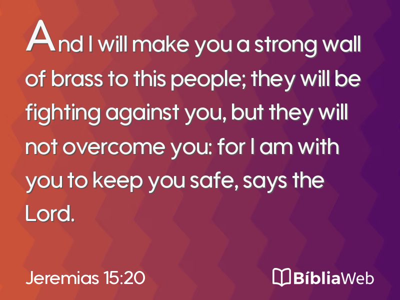 Jeremias 15:20 em imagem para compartilhar