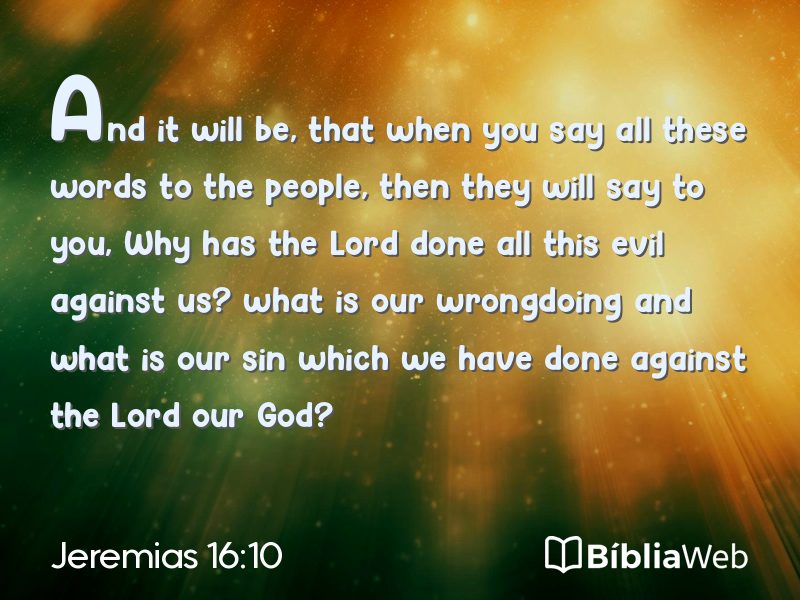 Jeremias 16:10 em imagem para compartilhar