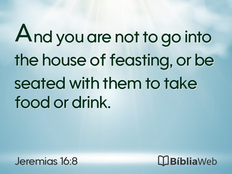 Jeremias 16:8 em imagem para compartilhar