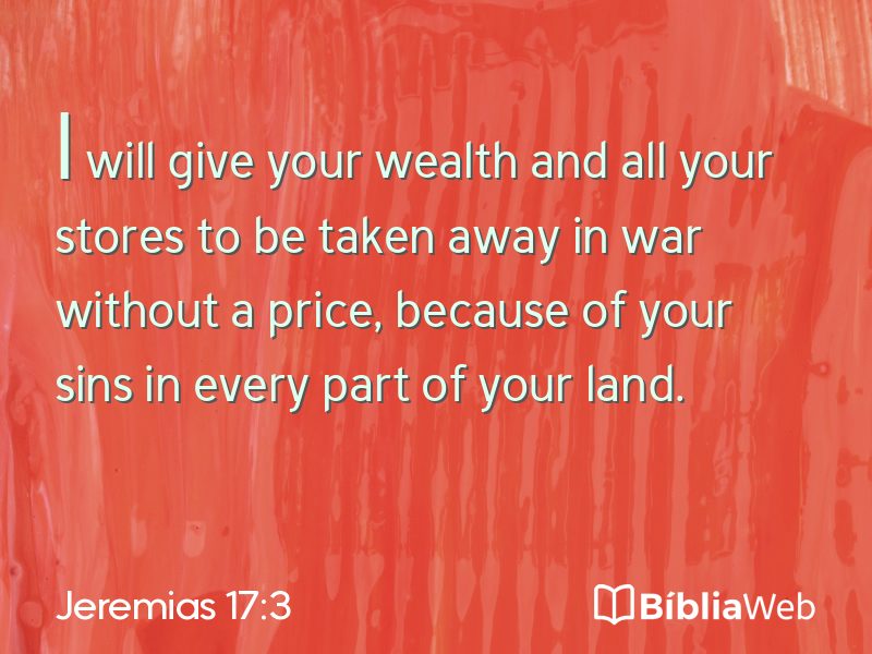 Jeremias 17:3 em imagem para compartilhar