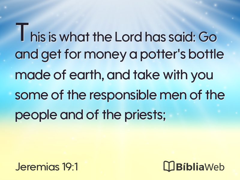 Jeremias 19:1 em imagem para compartilhar