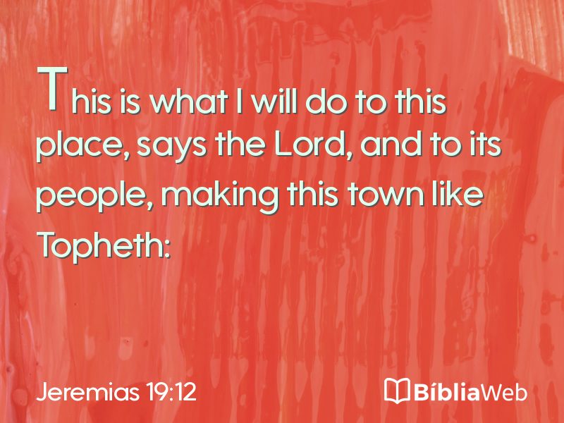 Jeremias 19:12 em imagem para compartilhar