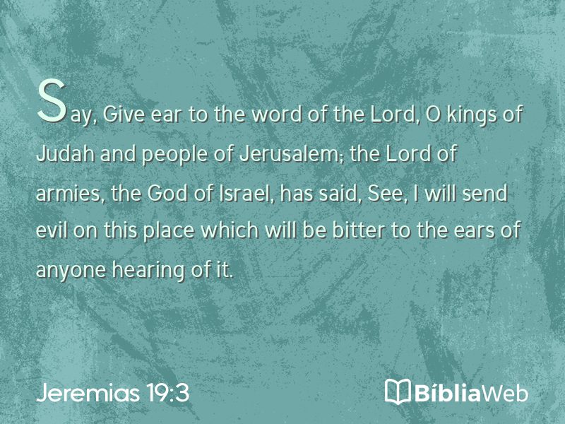 Jeremias 19:3 em imagem para compartilhar