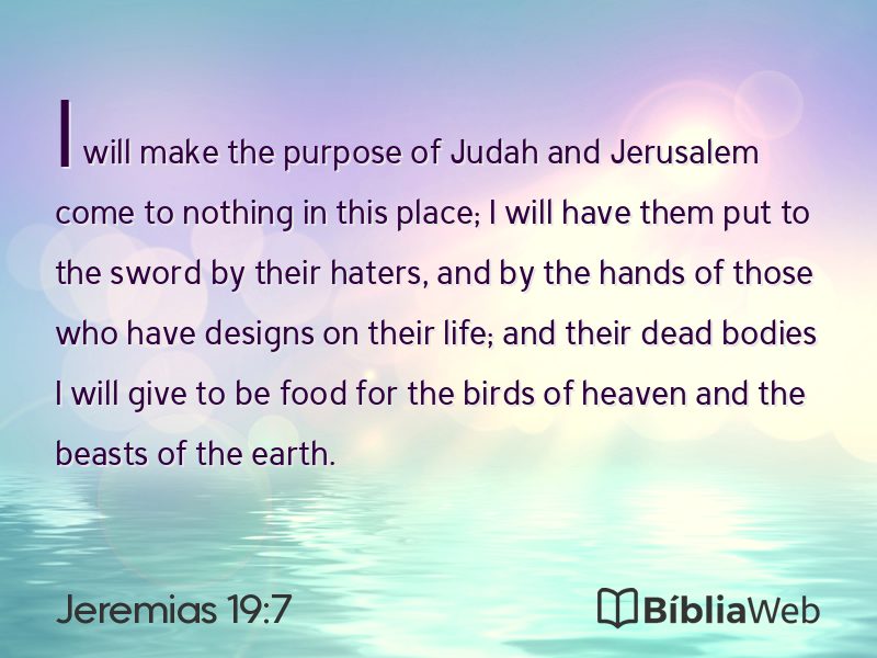 Jeremias 19:7 em imagem para compartilhar