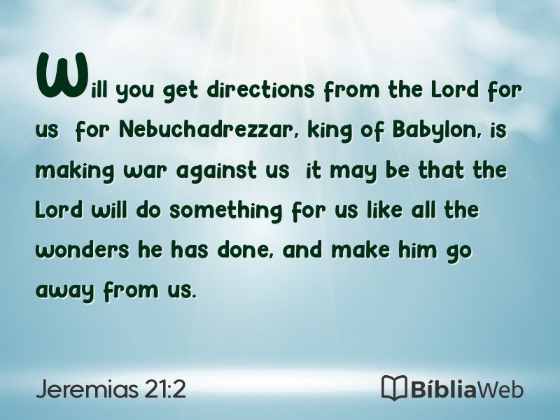 Jeremias 21:2 em imagem para compartilhar