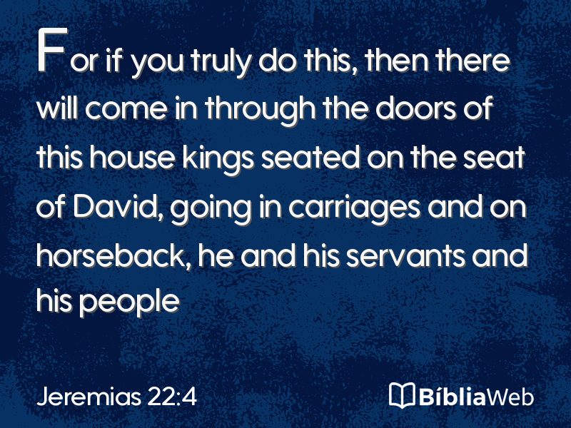 Jeremias 22:4 em imagem para compartilhar