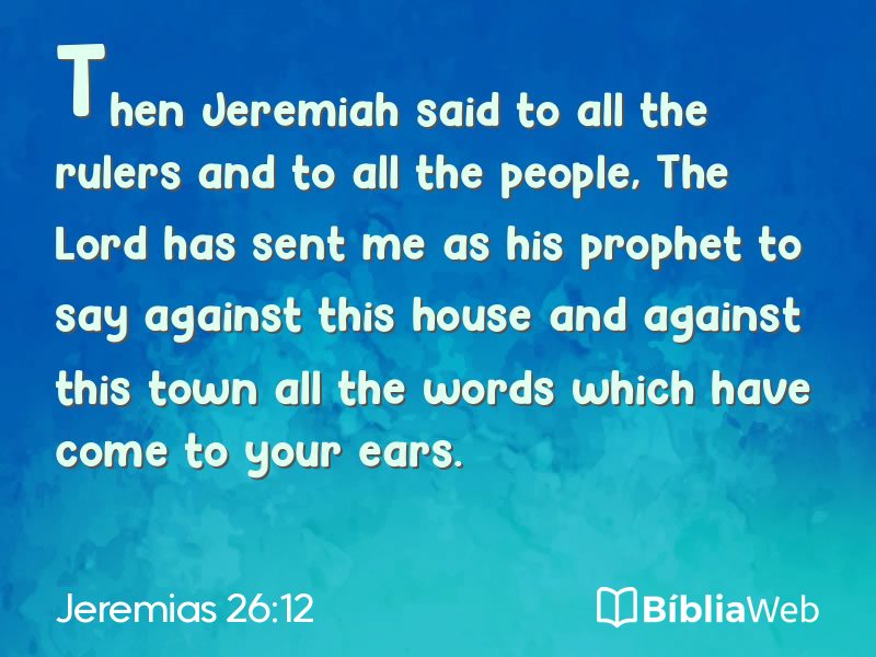 Jeremias 26:12 em imagem para compartilhar