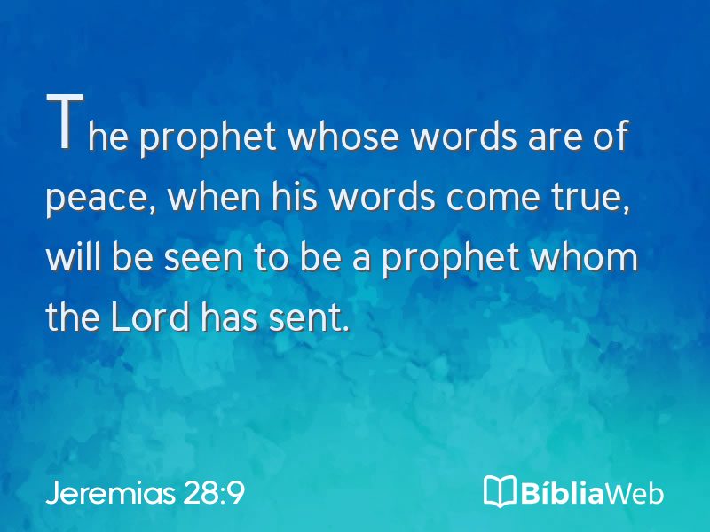 Jeremias 28:9 em imagem para compartilhar